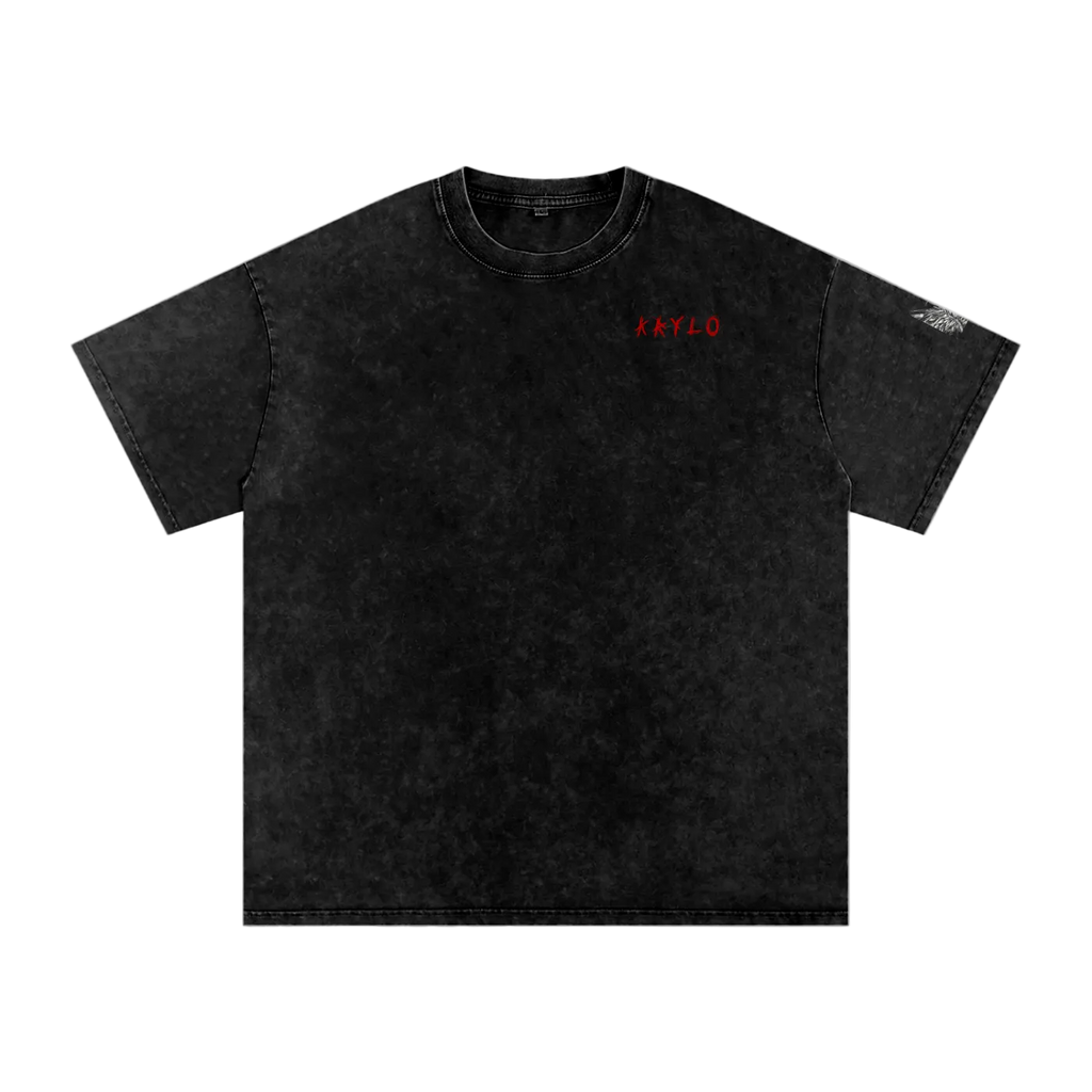 Yin & Yang Oversized Cotton T-Shirt
