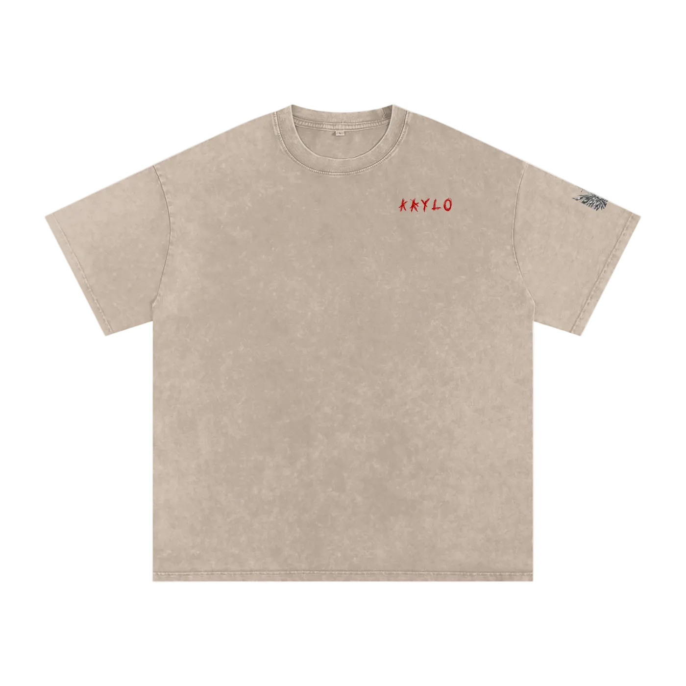 Yin & Yang Oversized Cotton T-Shirt