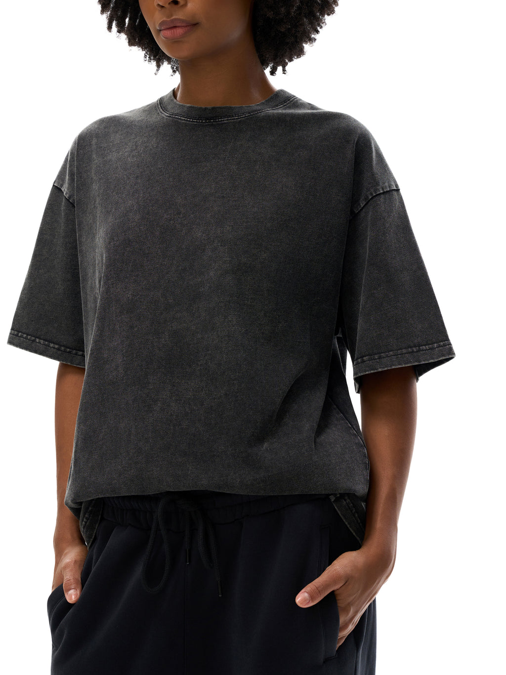Yin & Yang Oversized Cotton T-Shirt