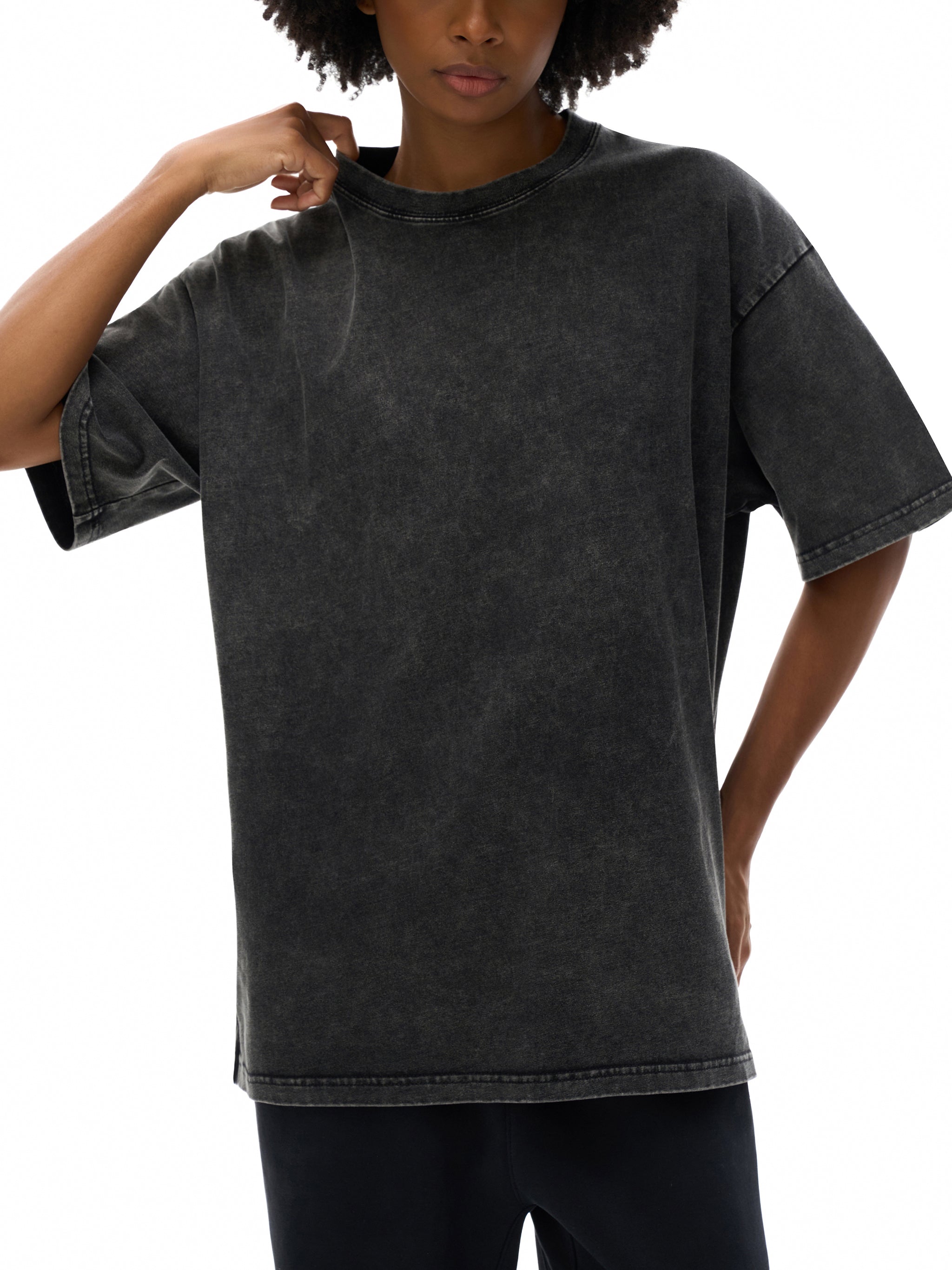 Yin & Yang Oversized Cotton T-Shirt