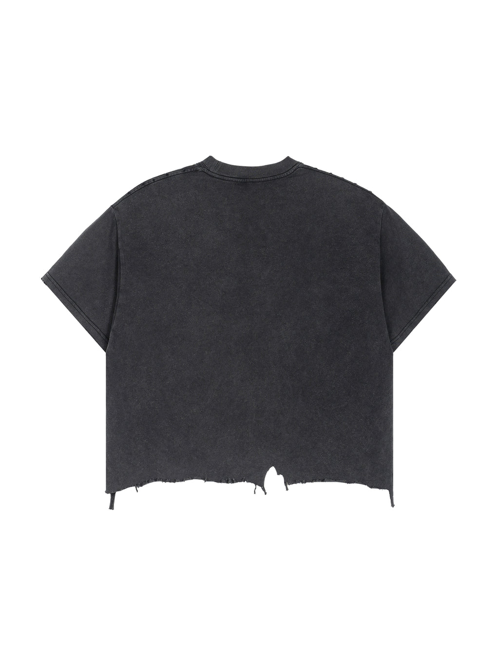 The Cursed One Boxy Distressed Hem T-Shirt