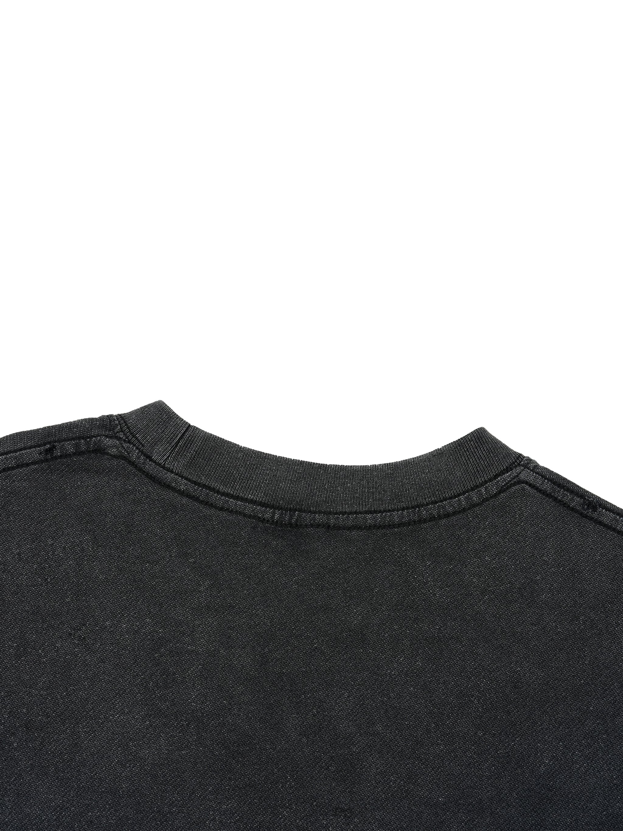 The Cursed One Boxy Distressed Hem T-Shirt